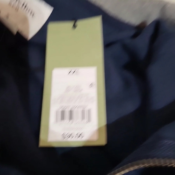 Goodfellow & Co Long Sleeve‎ Navy XXL Half Zip Mock Neck NWT - Picture 6 of 7